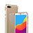 Custodia Silicone Trasparente Ultra Sottile Morbida T02 per Huawei Honor 7S Chiaro