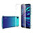 Custodia Silicone Trasparente Ultra Sottile Morbida T02 per Huawei Y7 Prime (2019) Chiaro