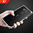 Custodia Silicone Trasparente Ultra Sottile Morbida T02 per Nokia X7 Chiaro