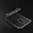 Custodia Silicone Trasparente Ultra Sottile Morbida T02 per OnePlus 6 Nero