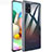 Custodia Silicone Trasparente Ultra Sottile Morbida T02 per Samsung Galaxy A71 5G Chiaro
