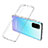Custodia Silicone Trasparente Ultra Sottile Morbida T02 per Samsung Galaxy S20 5G Chiaro