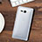 Custodia Silicone Trasparente Ultra Sottile Morbida T02 per Sony Xperia XZ2 Compact Chiaro