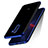 Custodia Silicone Trasparente Ultra Sottile Morbida T02 per Xiaomi Pocophone F1 Blu