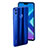 Custodia Silicone Trasparente Ultra Sottile Morbida T04 per Huawei Honor View 10 Lite Blu