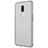 Custodia Silicone Trasparente Ultra Sottile Morbida T04 per OnePlus 6 Grigio
