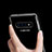 Custodia Silicone Trasparente Ultra Sottile Morbida T04 per Samsung Galaxy S10 Chiaro