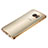 Custodia Silicone Trasparente Ultra Sottile Morbida T04 per Samsung Galaxy S6 Duos SM-G920F G9200 Oro