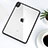 Custodia Silicone Trasparente Ultra Sottile Morbida T06 per Apple iPad Air 4 10.9 (2020) Nero