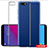 Custodia Silicone Trasparente Ultra Sottile Morbida T06 per Huawei Enjoy 8e Lite Chiaro