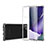 Custodia Silicone Trasparente Ultra Sottile Morbida T06 per Samsung Galaxy Note 20 Ultra 5G Chiaro
