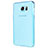 Custodia Silicone Trasparente Ultra Sottile Morbida T06 per Samsung Galaxy Note 5 N9200 N920 N920F Blu