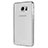 Custodia Silicone Trasparente Ultra Sottile Morbida T06 per Samsung Galaxy Note 5 N9200 N920 N920F Grigio