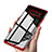 Custodia Silicone Trasparente Ultra Sottile Morbida T06 per Samsung Galaxy Note 8 Duos N950F Rosso