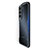 Custodia Silicone Trasparente Ultra Sottile Morbida T06 per Samsung Galaxy S22 Plus 5G Nero
