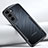 Custodia Silicone Trasparente Ultra Sottile Morbida T06 per Samsung Galaxy S23 5G Nero