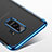 Custodia Silicone Trasparente Ultra Sottile Morbida T06 per Samsung Galaxy S9 Plus Blu