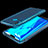 Custodia Silicone Trasparente Ultra Sottile Morbida T07 per Huawei Enjoy 9 Plus Cielo Blu