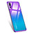 Custodia Silicone Trasparente Ultra Sottile Morbida T07 per Huawei P20 Pro Viola