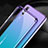 Custodia Silicone Trasparente Ultra Sottile Morbida T07 per Huawei P20 Pro Viola