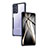 Custodia Silicone Trasparente Ultra Sottile Morbida T07 per Samsung Galaxy A52 5G Nero