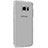 Custodia Silicone Trasparente Ultra Sottile Morbida T07 per Samsung Galaxy S7 Edge G935F Grigio