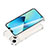 Custodia Silicone Trasparente Ultra Sottile Morbida T08 per Apple iPhone 13 Mini Chiaro