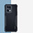 Nero Custodia Silicone Trasparente Ultra Sottile Morbida T08 per Oppo Find X5 5G Nero