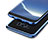 Custodia Silicone Trasparente Ultra Sottile Morbida T08 per Samsung Galaxy S8 Blu