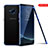 Custodia Silicone Trasparente Ultra Sottile Morbida T09 per Samsung Galaxy S8 Blu