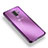 Custodia Silicone Trasparente Ultra Sottile Morbida T09 per Samsung Galaxy S9 Plus Viola