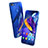 Custodia Silicone Trasparente Ultra Sottile Morbida T10 per Huawei Honor 9 Lite Blu
