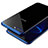 Custodia Silicone Trasparente Ultra Sottile Morbida T10 per Huawei Honor V10 Blu