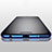 Custodia Silicone Trasparente Ultra Sottile Morbida T10 per Huawei Honor View 10 Blu