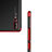 Custodia Silicone Trasparente Ultra Sottile Morbida T10 per Huawei P20 Pro Rosso