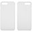 Custodia Silicone Trasparente Ultra Sottile Morbida T11 per Apple iPhone 8 Plus Bianco