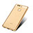 Custodia Silicone Trasparente Ultra Sottile Morbida T11 per Huawei P9 Plus Oro