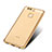Oro Custodia Silicone Trasparente Ultra Sottile Morbida T11 per Huawei P9 Plus Oro