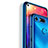 Custodia Silicone Trasparente Ultra Sottile Morbida T12 per Huawei Honor View 20 Blu