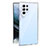 Custodia Silicone Trasparente Ultra Sottile Morbida T12 per Samsung Galaxy S22 Ultra 5G Chiaro