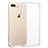 Custodia Silicone Trasparente Ultra Sottile Morbida T15 per Apple iPhone 8 Plus Chiaro