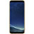 Custodia Silicone Trasparente Ultra Sottile Morbida T15 per Samsung Galaxy S8 Oro