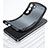 Custodia Silicone Trasparente Ultra Sottile Morbida T16 per Samsung Galaxy S22 Plus 5G Nero