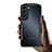 Custodia Silicone Trasparente Ultra Sottile Morbida T16 per Samsung Galaxy S23 Plus 5G Nero
