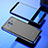 Custodia Silicone Trasparente Ultra Sottile Morbida T18 per Huawei Mate 10 Blu