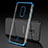 Custodia Silicone Trasparente Ultra Sottile Morbida T18 per Samsung Galaxy S9 Plus Blu