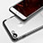 Custodia Silicone Trasparente Ultra Sottile Morbida T19 per Apple iPhone 8 Nero