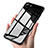 Custodia Silicone Trasparente Ultra Sottile Morbida T19 per Apple iPhone SE (2020) Nero