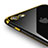 Custodia Silicone Trasparente Ultra Sottile Morbida T19 per Apple iPhone SE3 2022 Oro