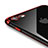 Custodia Silicone Trasparente Ultra Sottile Morbida T19 per Apple iPhone SE3 2022 Rosso